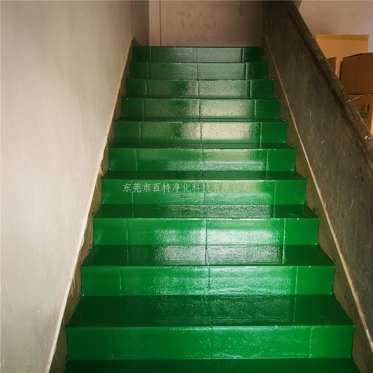 東莞市謝崗廠(chǎng)房車(chē)間施工環(huán)氧薄涂地板